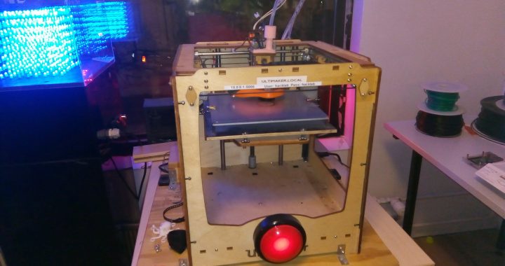 3D-tulostin jälleen toiminnassa