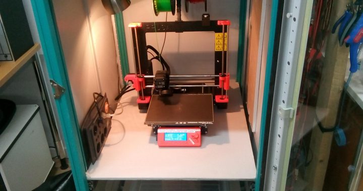 3D-tulostimelle kaappi